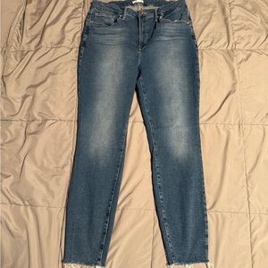 Good American Skinny Blue Denim Jeans